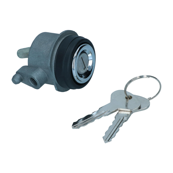 Schwarzes Heckklappenschloss für VW Bus T3 mit zwei Schlüsseln (Teilenummer 251829231B)